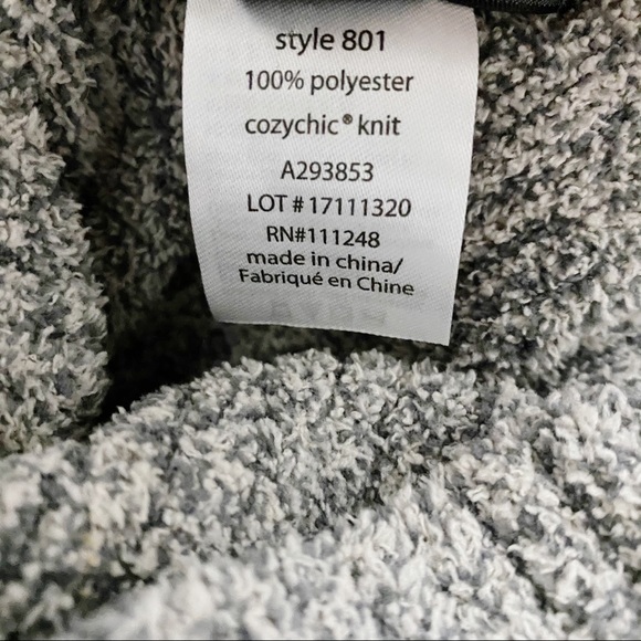 Barefoot Dreams One Size Plus Point Dume Poncho - Picture 5 of 6